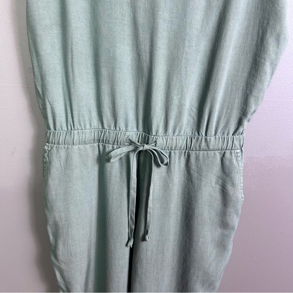 Anthropologie Cloth & Stone jumpsuit small NWT Deep Back tencel comfy - Picture 7 of 11